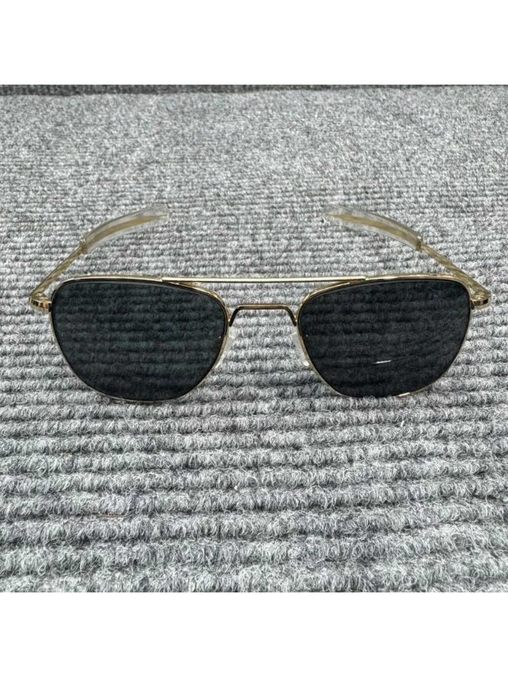 Randolph Engineering USA Aviator Gold Frames Only Sunglasses 5 1/2 AF 58-20